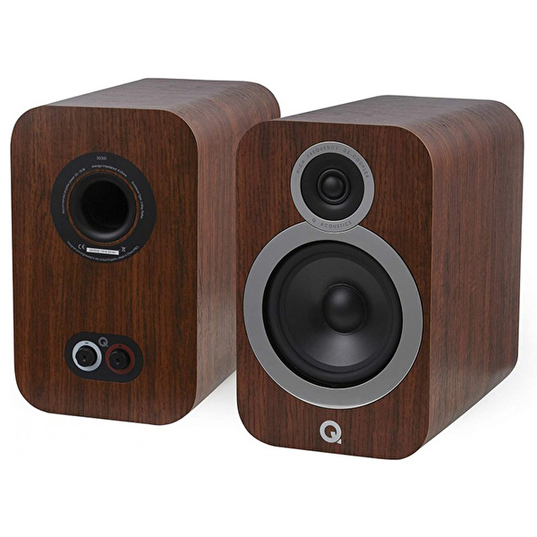 Q ACOUSTICS 3030i Raf Tipi Ceviz Hoparlör (Çift)